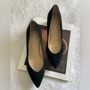 Marc Fisher Zala Block Heel Pointy Toe Pump